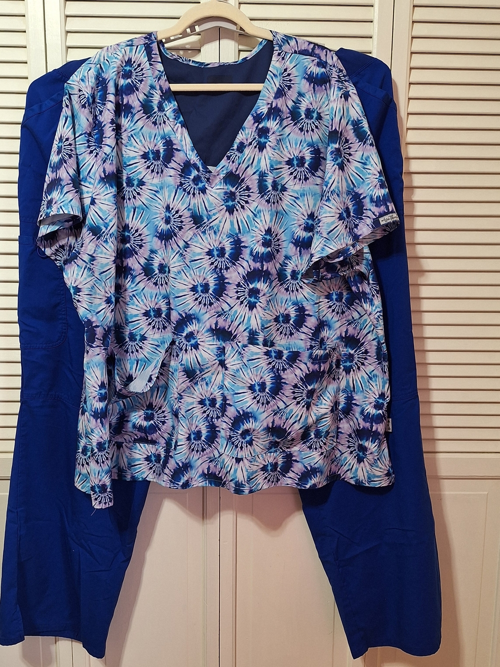 Ava Therese Cherokee Workwear Womens 2 Piece Scrub Set Size 5XL Medical Dental